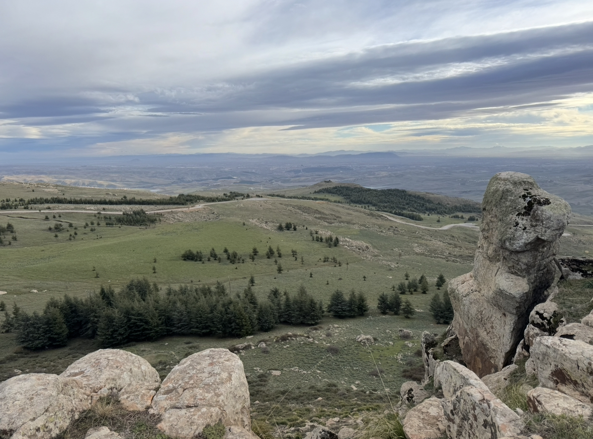 منظر لمدينة سطيف من جبل مقرس